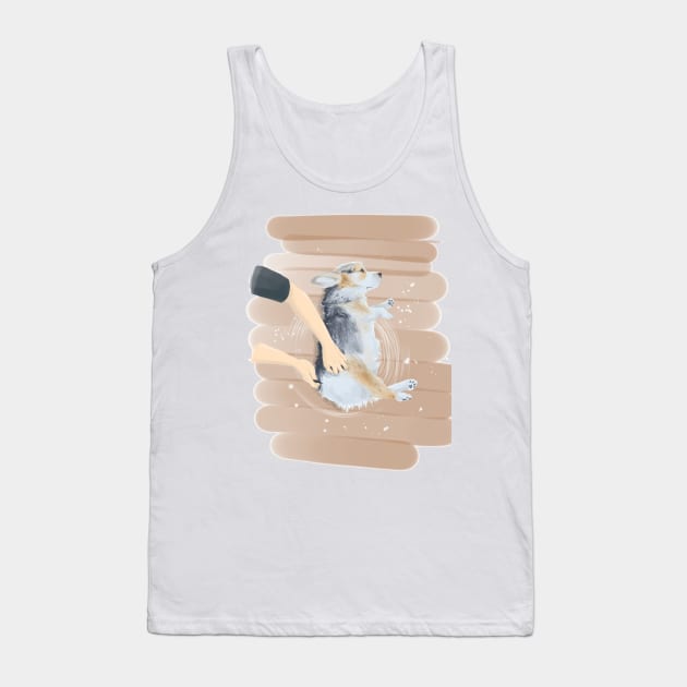 旋风洗澡 whirlwind bath Tank Top by take a book